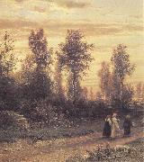 Ivan Shishkin Evening oil painting picture wholesale